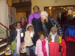 Michelle Collins plus kids