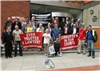 Leeds High Court Protest